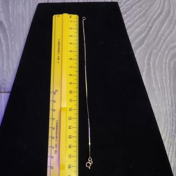 10k solid 7 inch bracelet - Picture 4 of 8